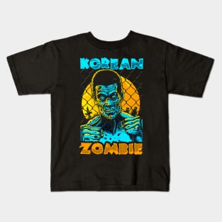 korean zombie The korean zombie chan sung jung Fighter Kids T-Shirt